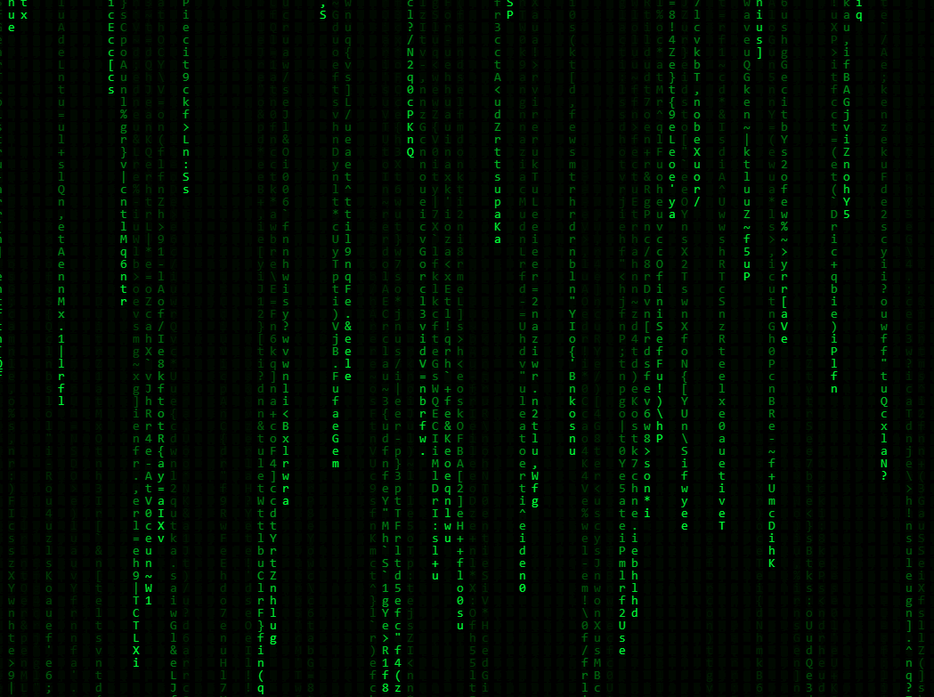 Эффект Бегущего Кода на JS