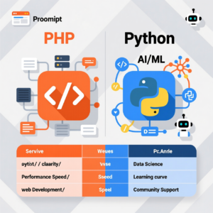 Чем отличаются языки: php и phyton